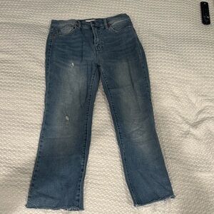 Pistola Lennon high rise cropped boot jeans